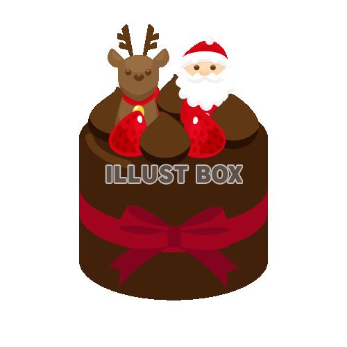 クリスマスケーキ（チョコレートケーキ）14