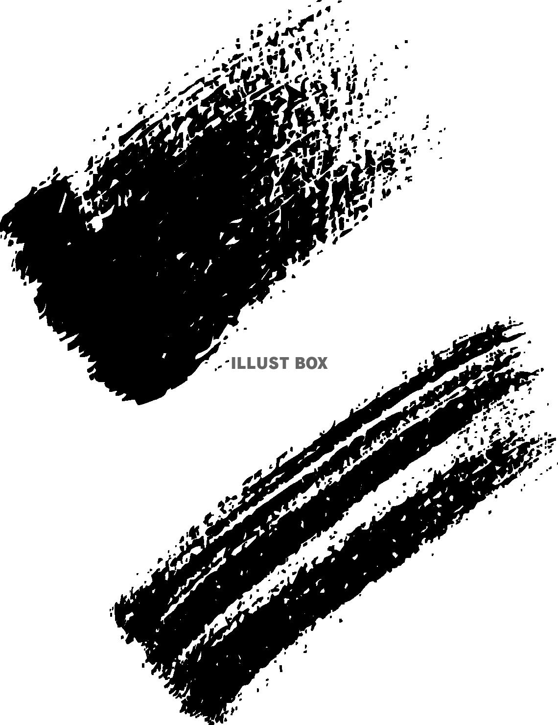 筆描きのライン