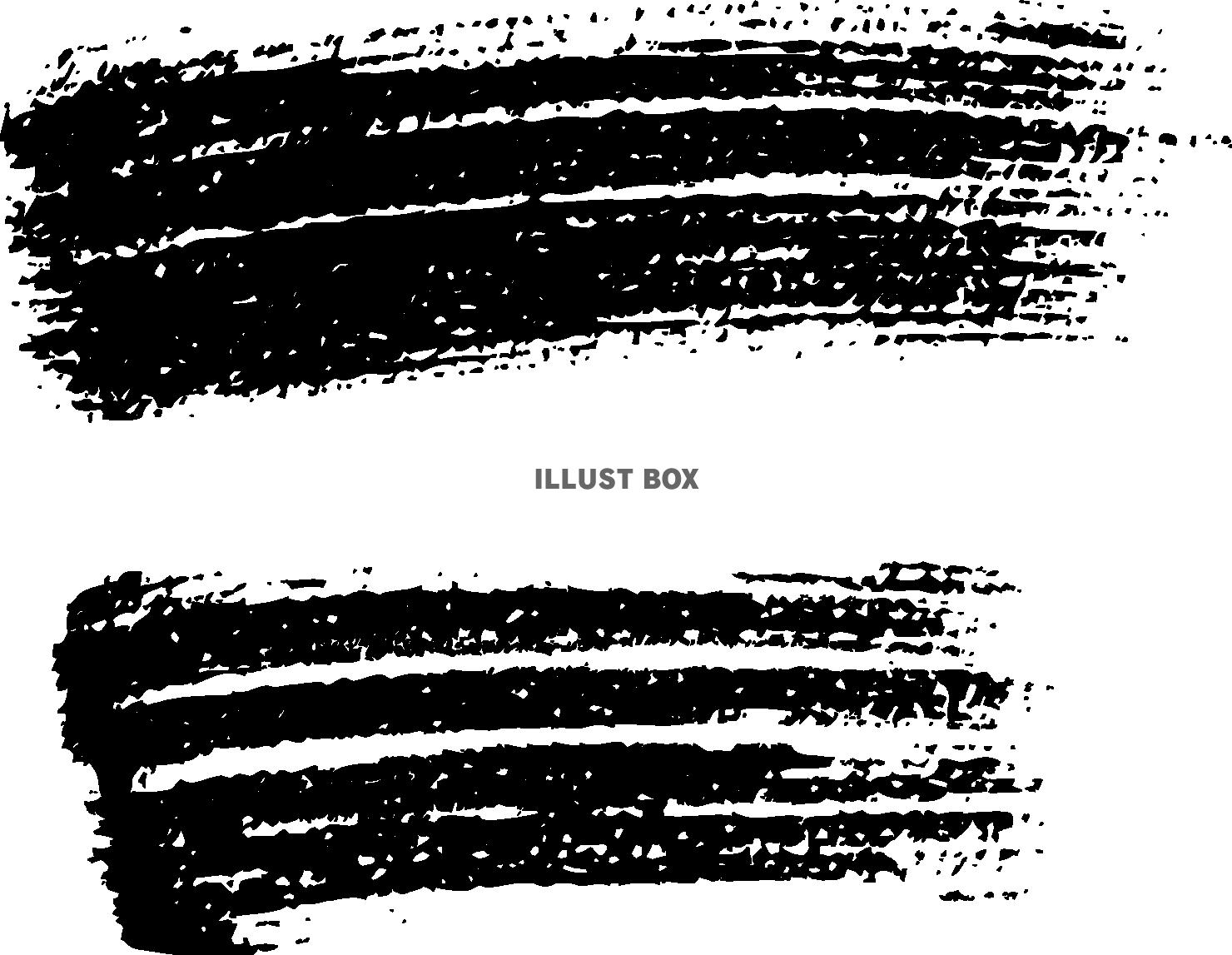 筆描きのライン