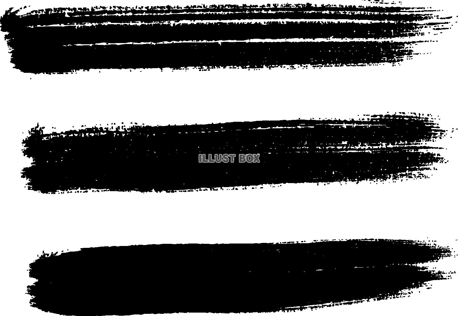 筆描きのライン