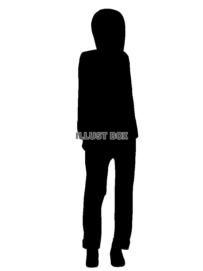 女性のシルエット2