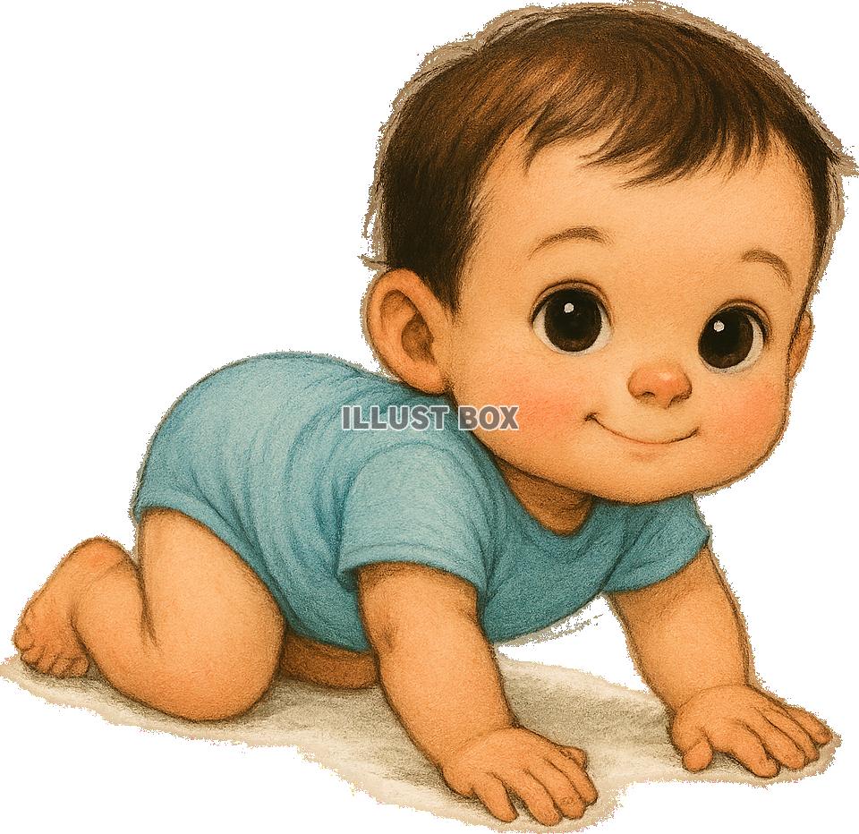 ハイハイ赤ちゃん