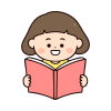 本を読む女の子