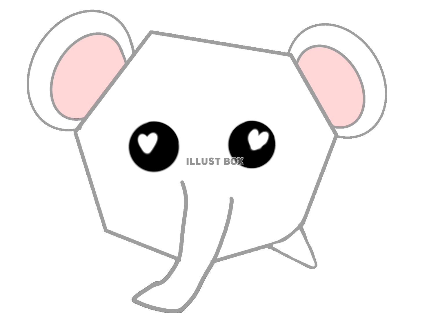 白ぞうさんさん　吹き出し