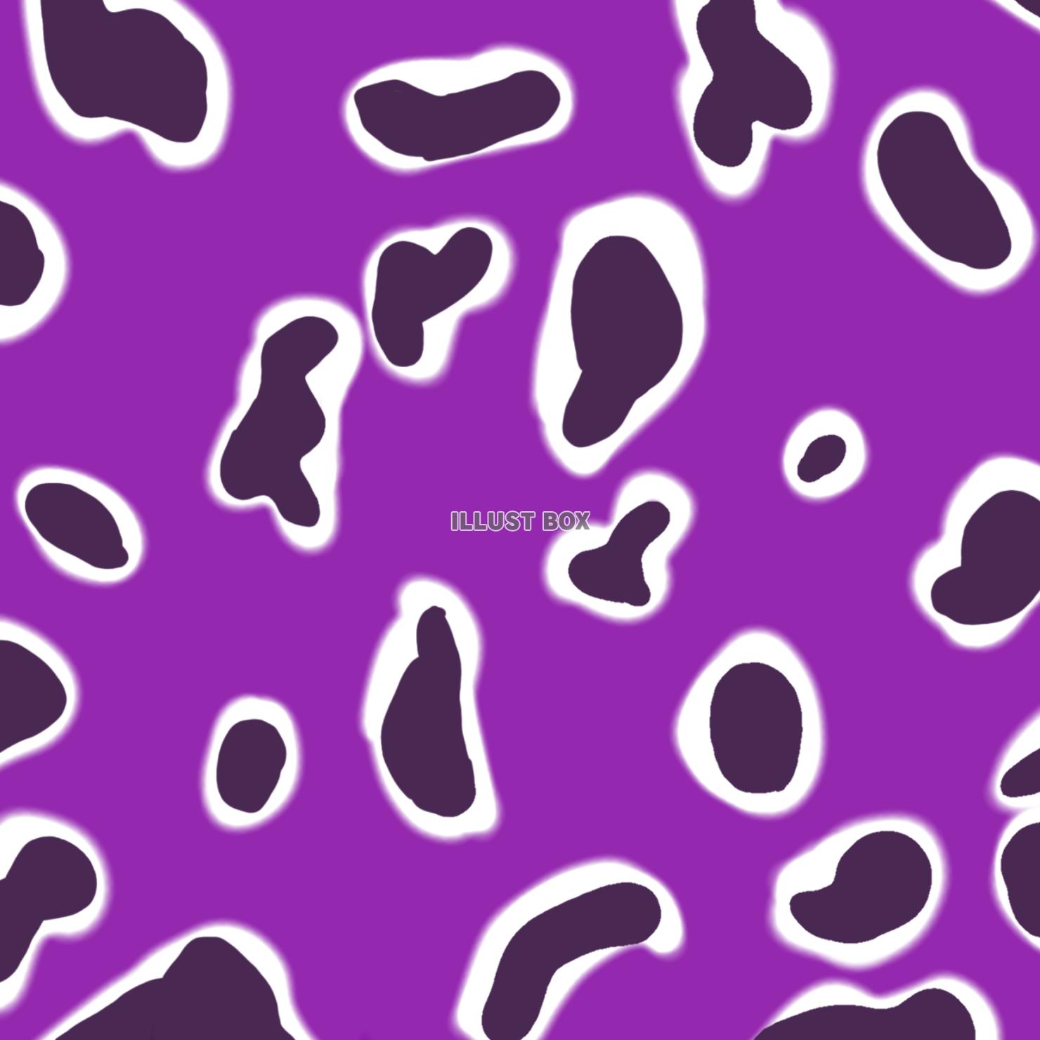 派手かわアニマル柄(⁠パープル⁠)