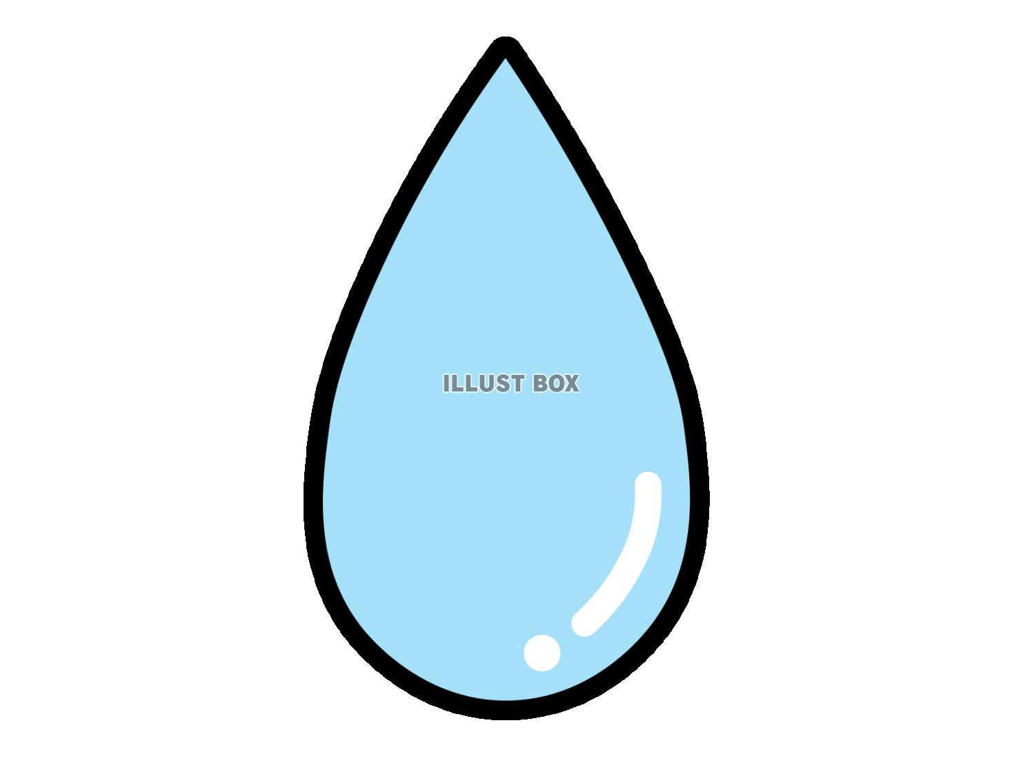 水滴アイコン（しずくのマーク）
