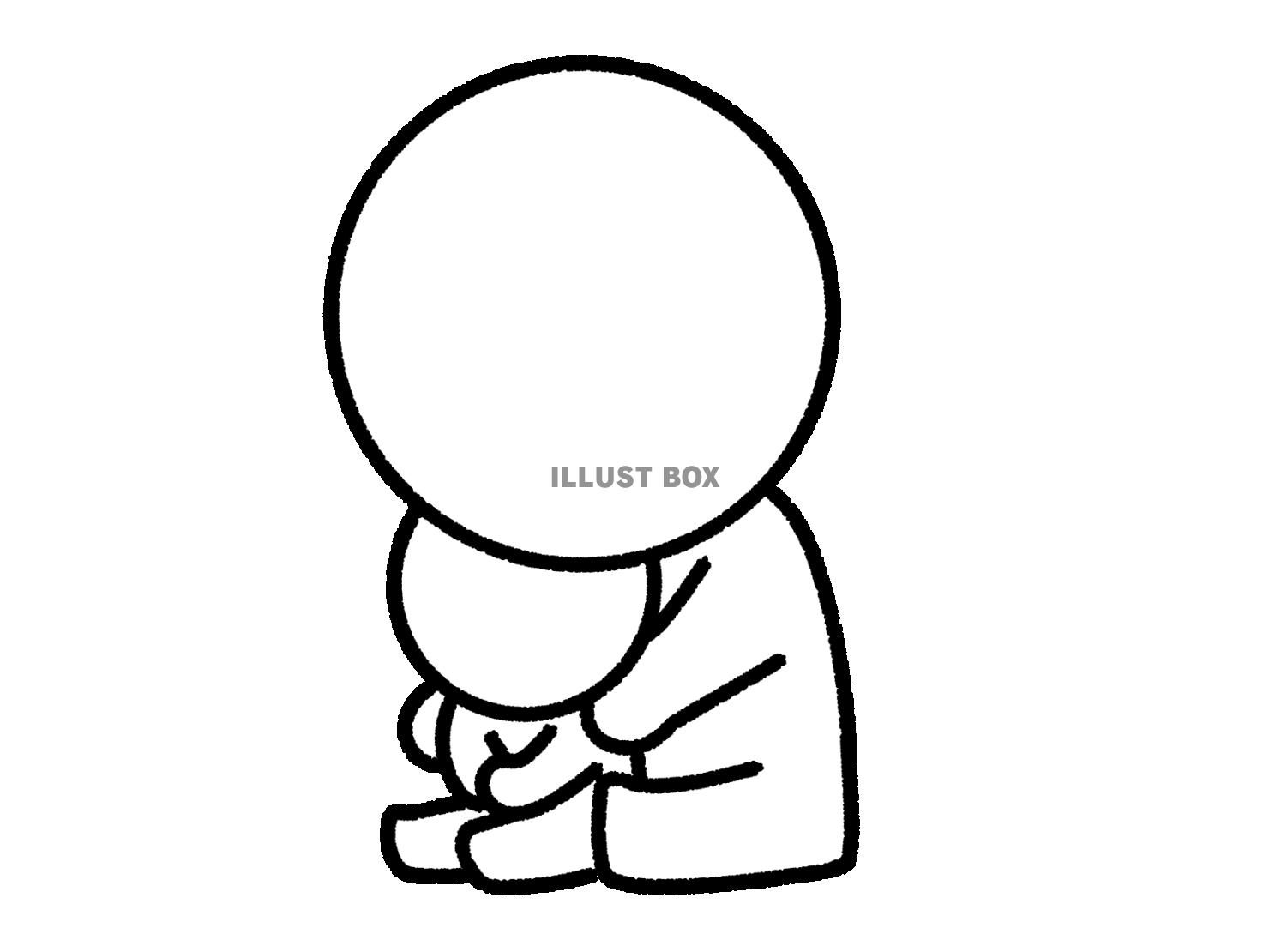 子供を溺愛する棒人間