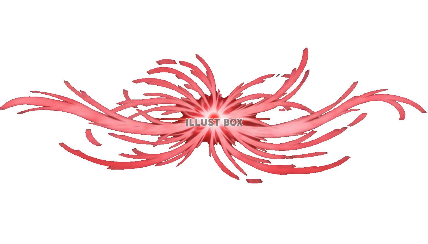 【透過PNG】呪術廻戦の戦風　強烈なピンクの爆発的エフェクト...