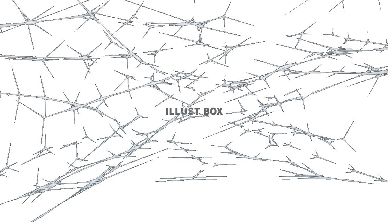 【透過PNG】光のクモの巣的エフェクトイラスト：光とエネルギ...