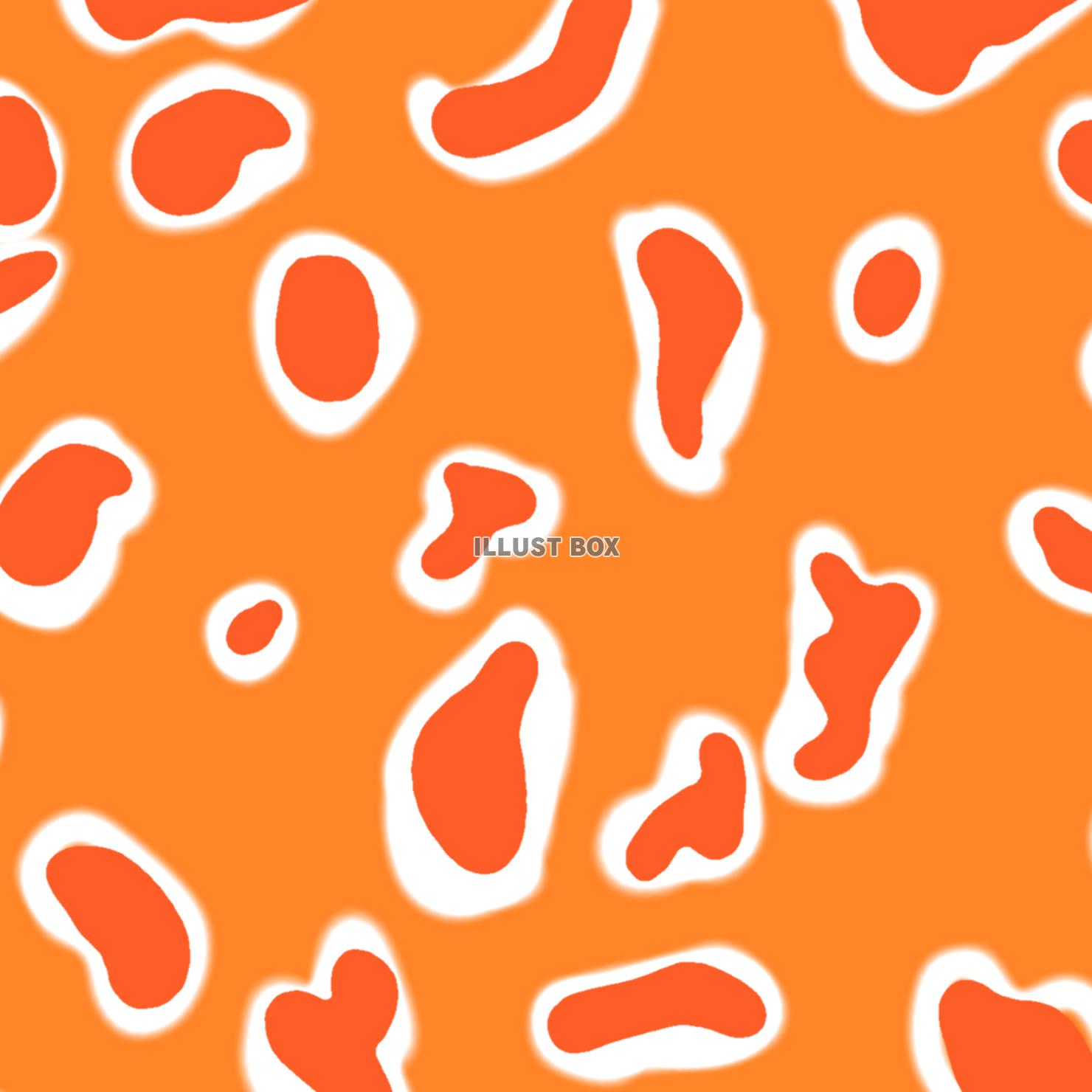 派手かわアニマル柄(⁠オレンジ⁠)