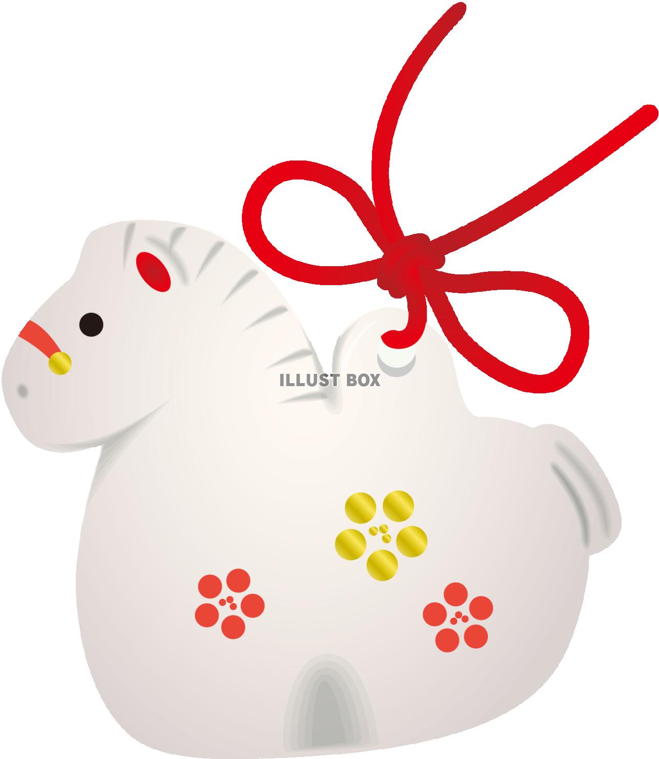 午年土鈴（透過PNG）EPSはCS2版※316936はタイト...