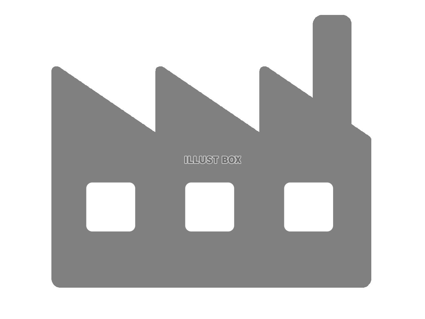 工場のシルエット（中小企業のアイコン）