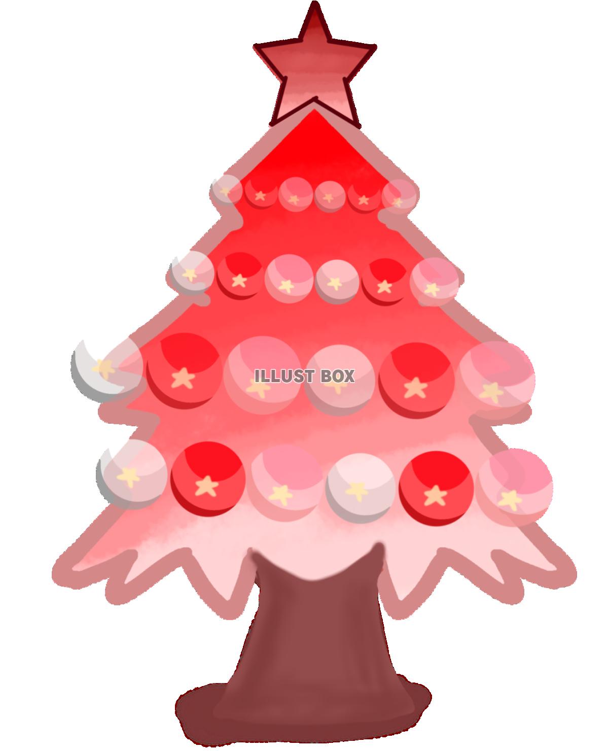 クリスマスツリー(⁠赤⁠)