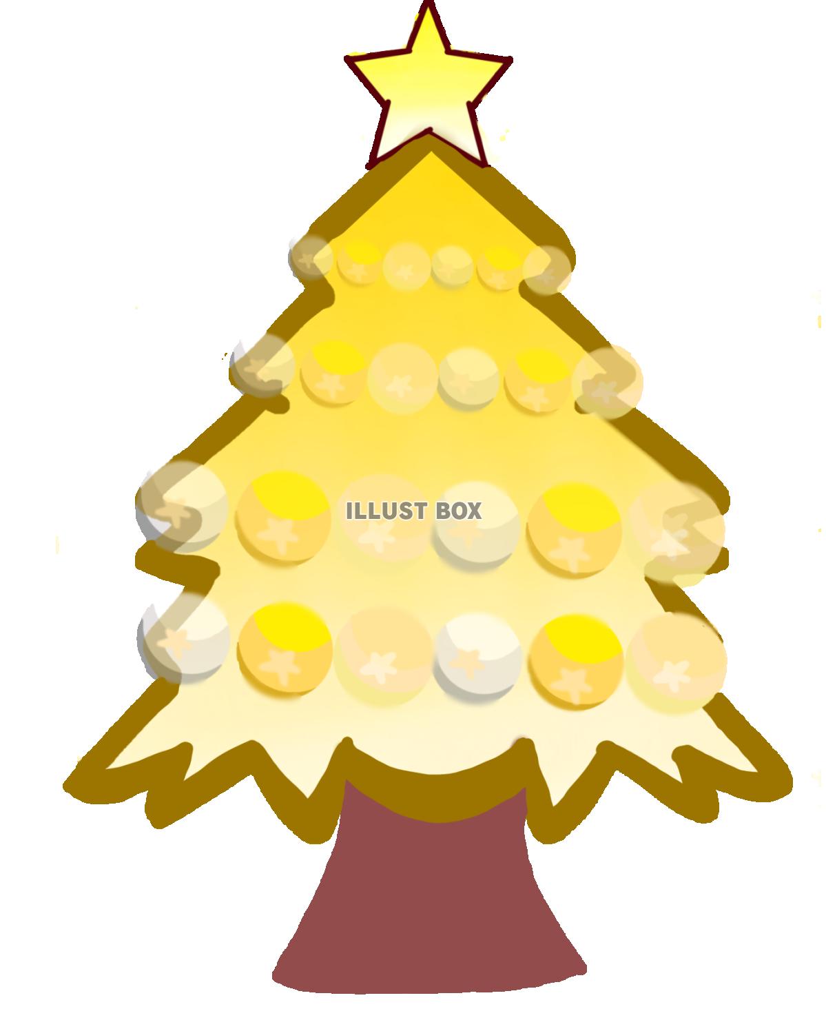 クリスマスツリー(⁠黄⁠)