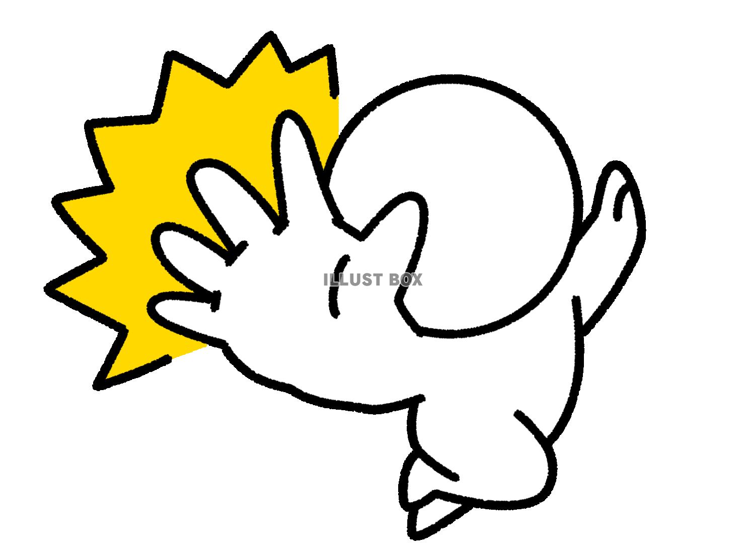 ドラマチックに止める棒人間