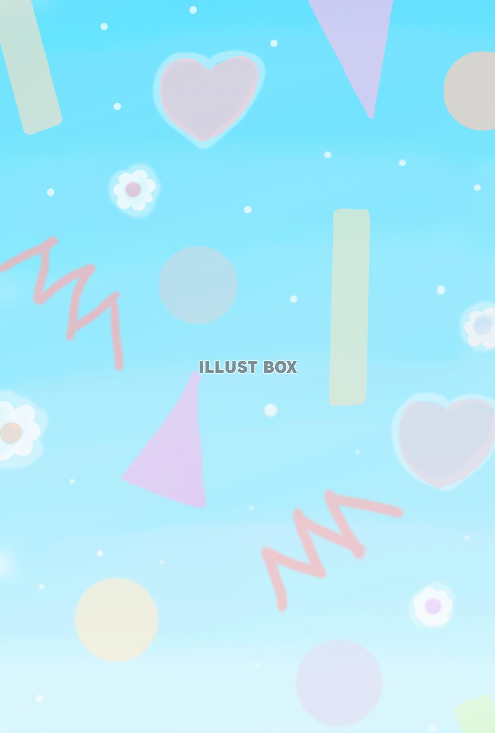 ゆめかわポップ(⁠ライトブルー)