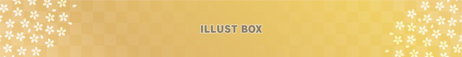 和柄の横長バナー