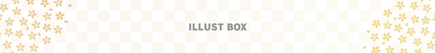 和柄の横長バナー