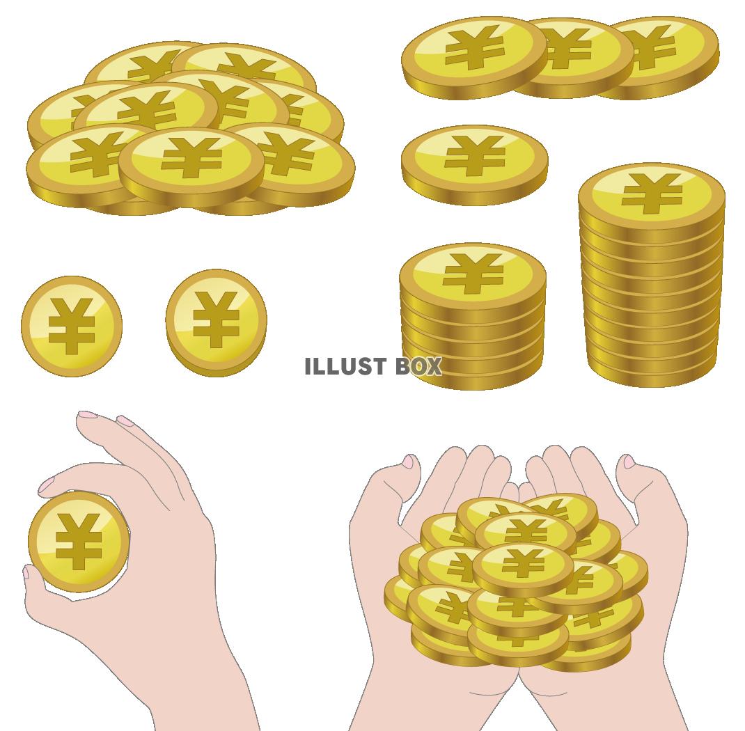 コイン・イメージ（￥マーク）