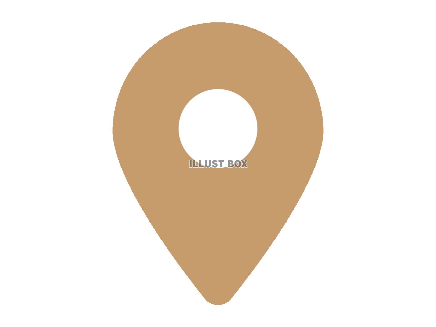 マップのピン（地図のマーカー）