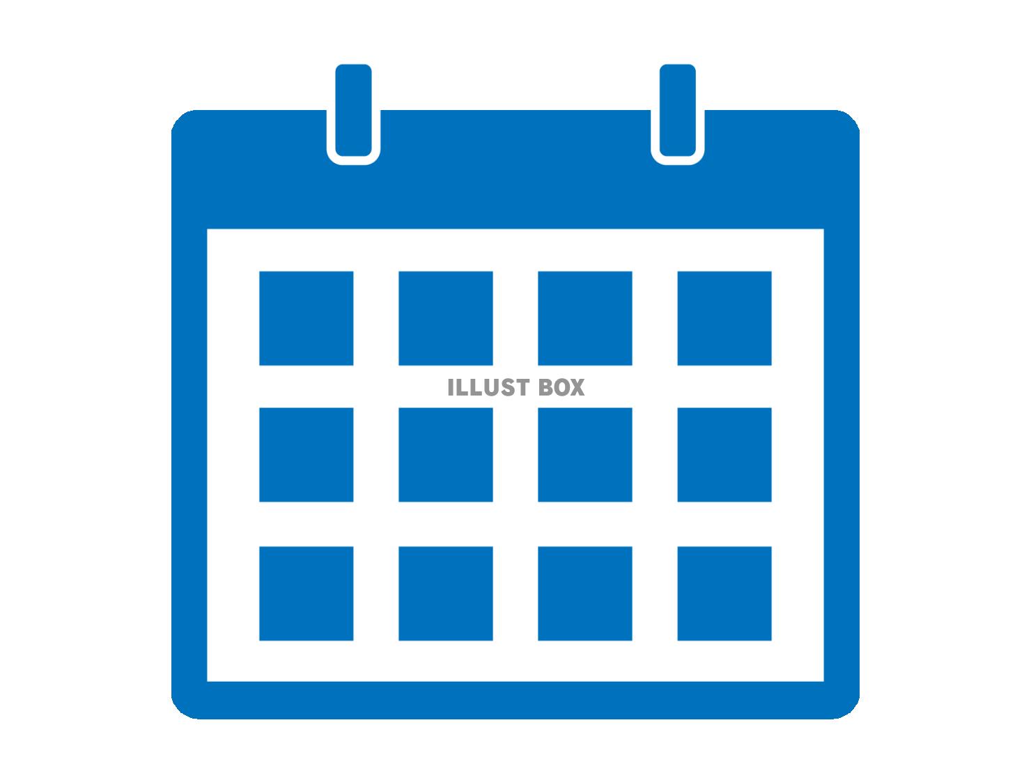 スケジュール（カレンダー）アイコン