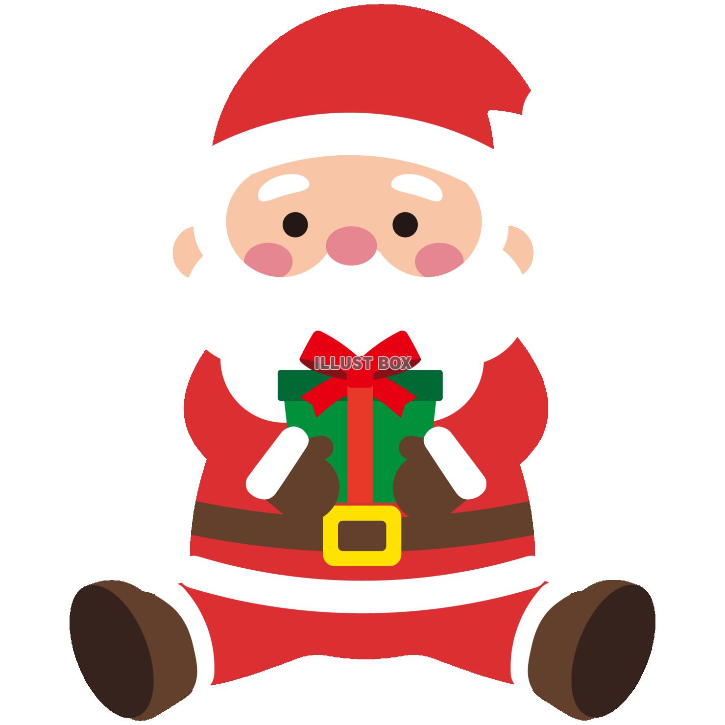 プレゼントを持ったサンタクロース