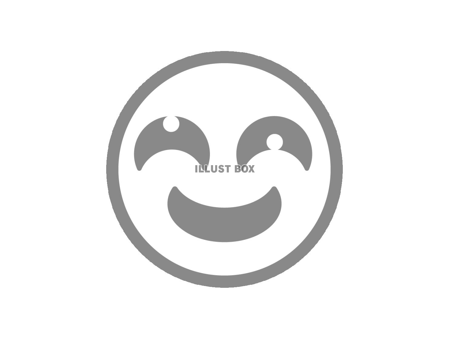 気持ち悪い笑顔アイコン