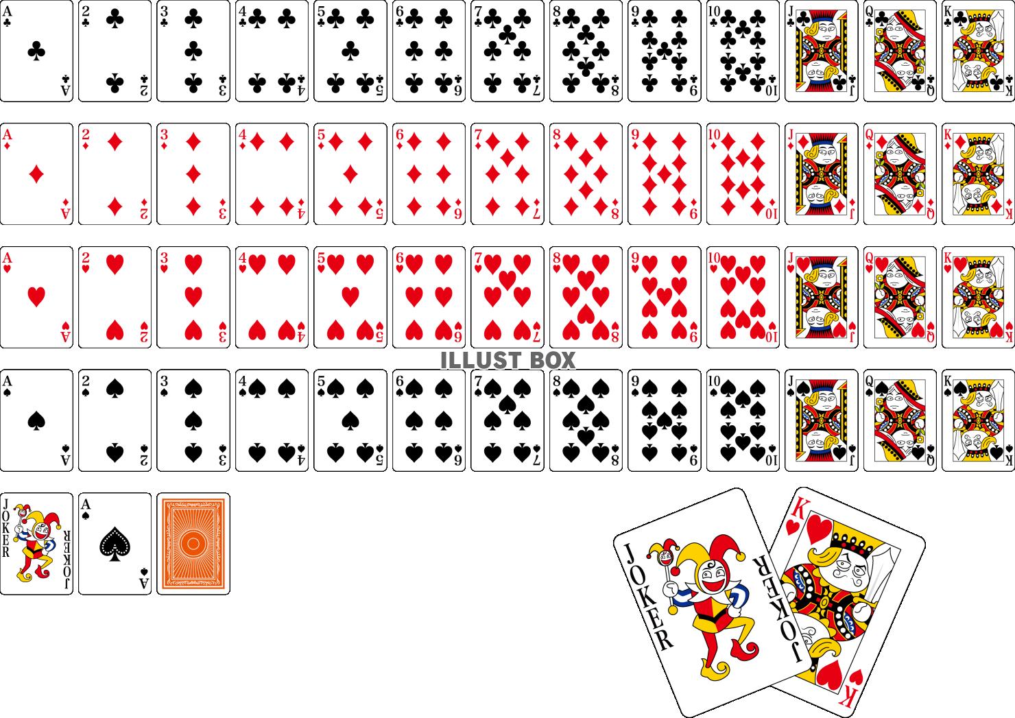 トランプ　カード　一揃いセット