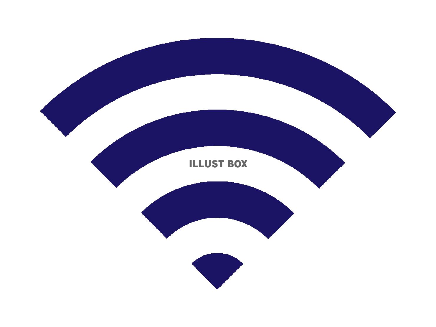 Wi-Fiマーク（ワイファイのアイコン）