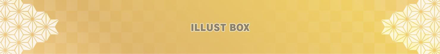 和柄の横長バナー