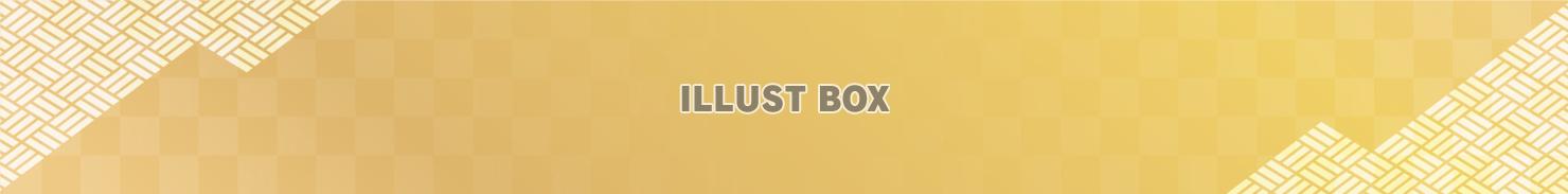 和柄の横長バナー