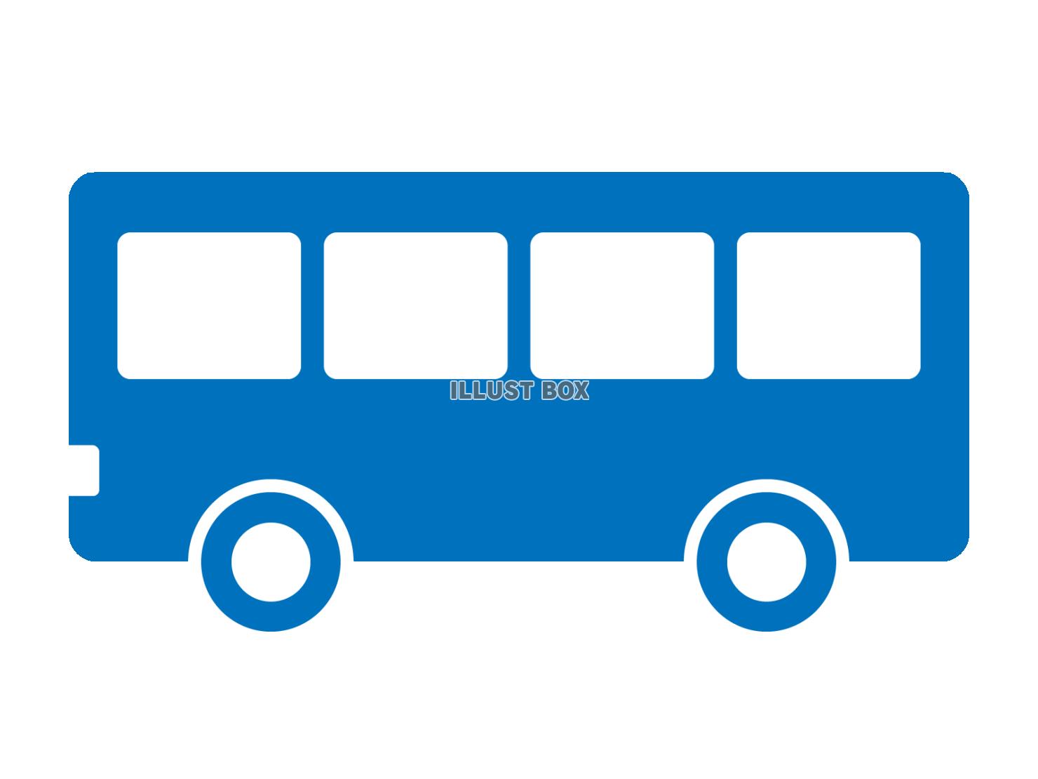 バスのマーク（アイコン）