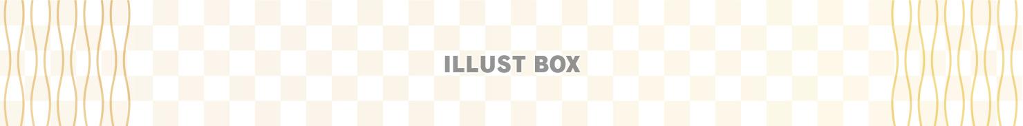 和柄の横長バナー