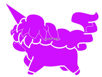 ユニコーンの無料イラスト