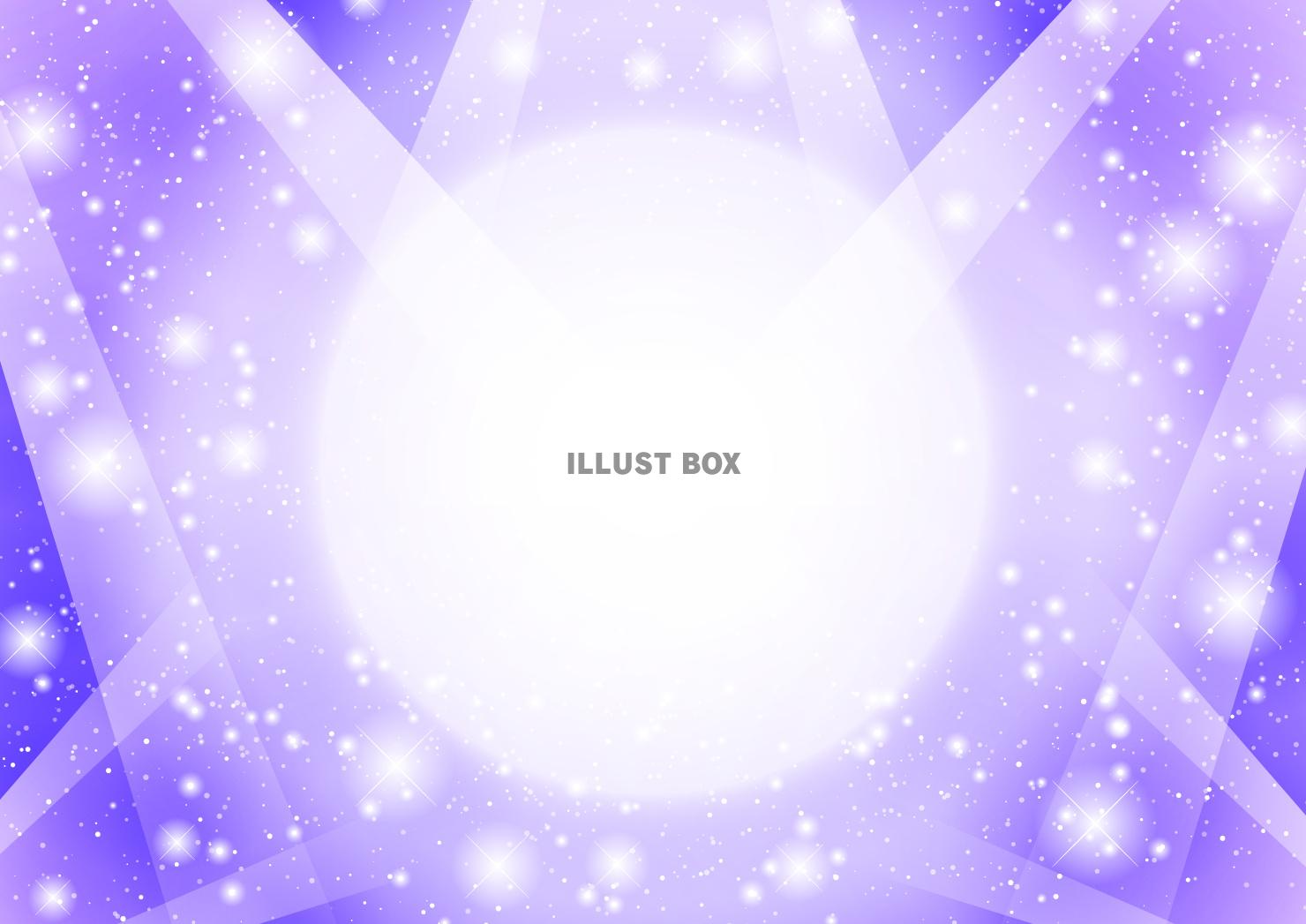 スポットライトステージ背景・横・紫