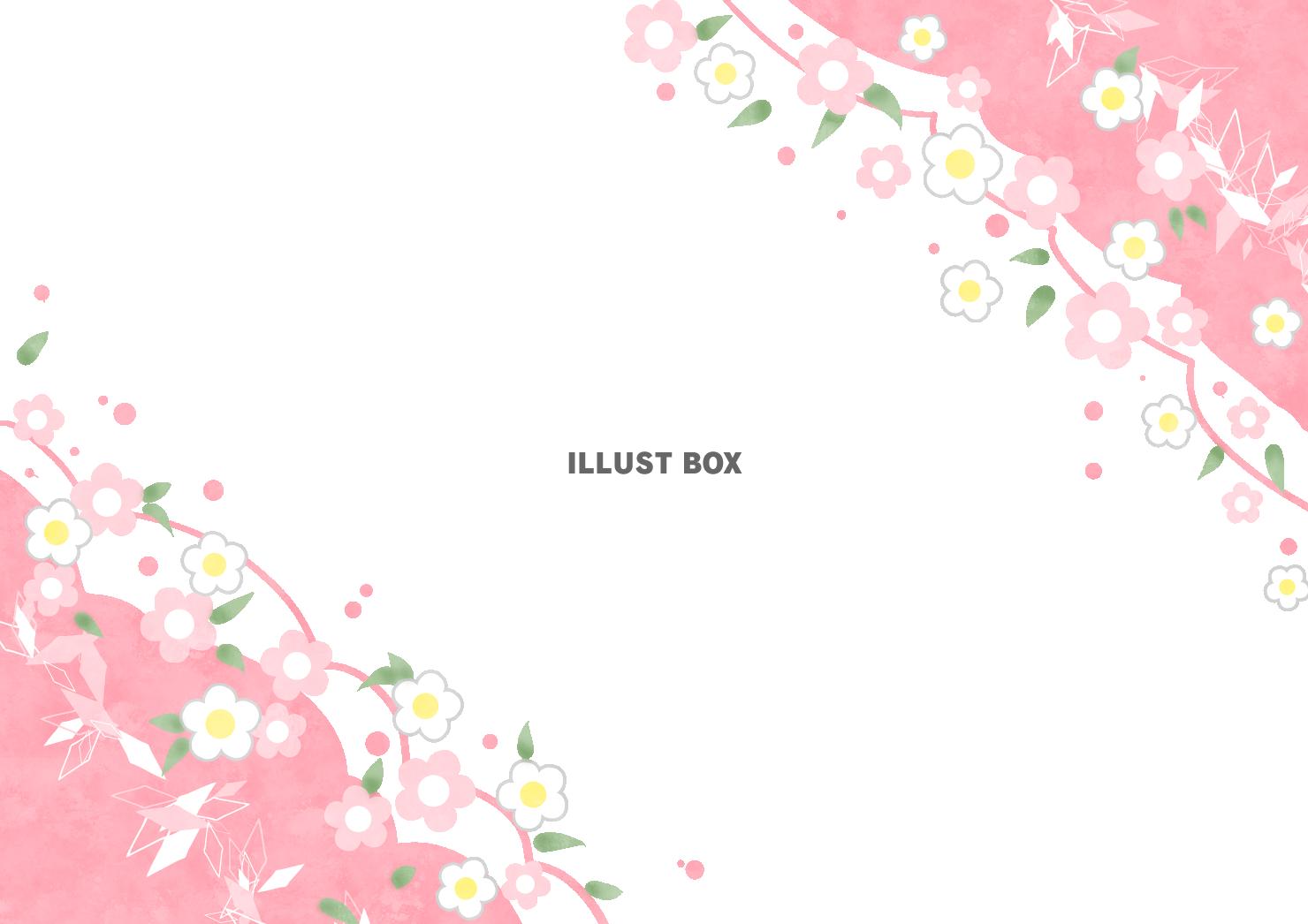 春　花のフレーム2