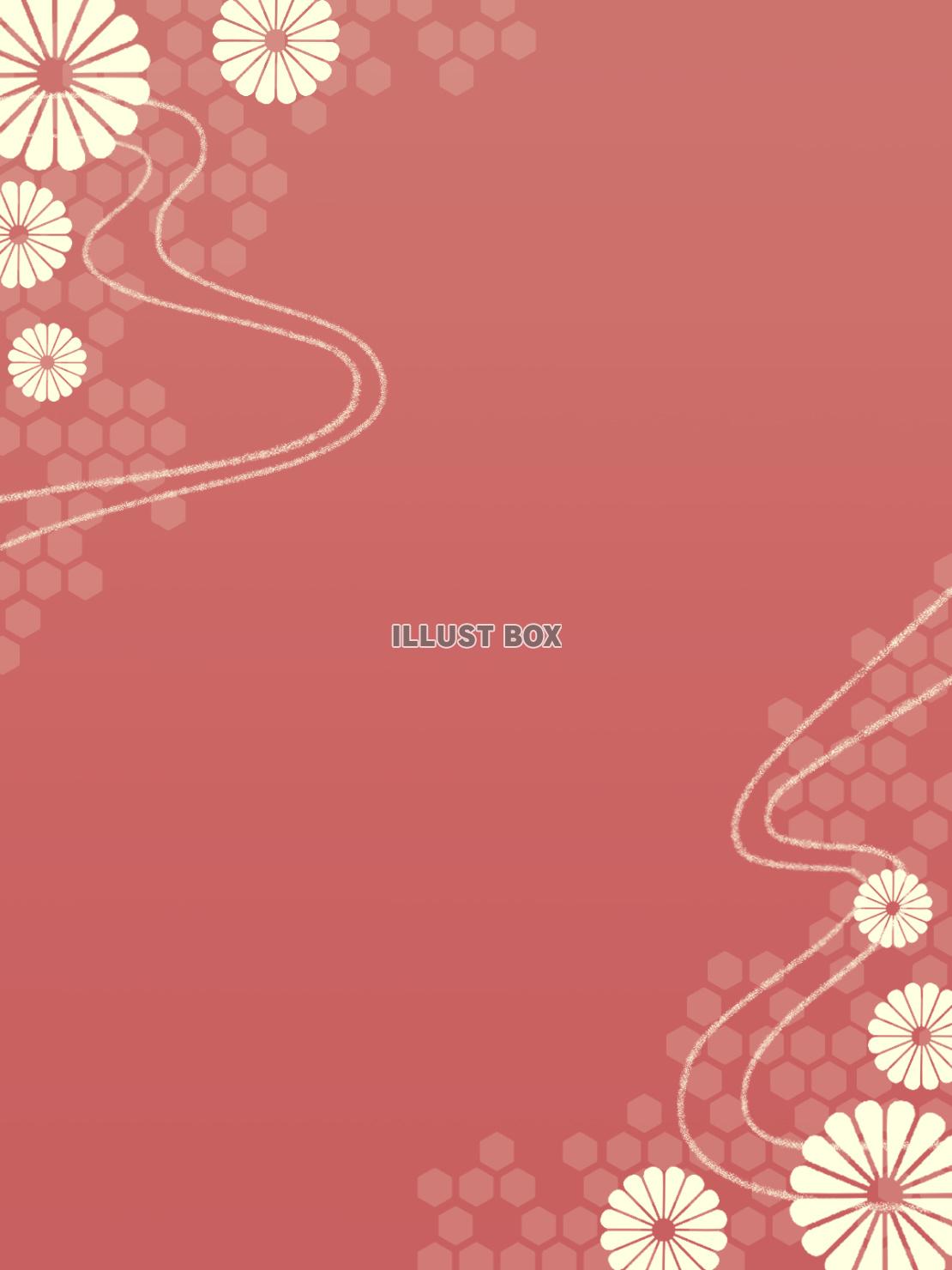 和風の華やかな背景素材