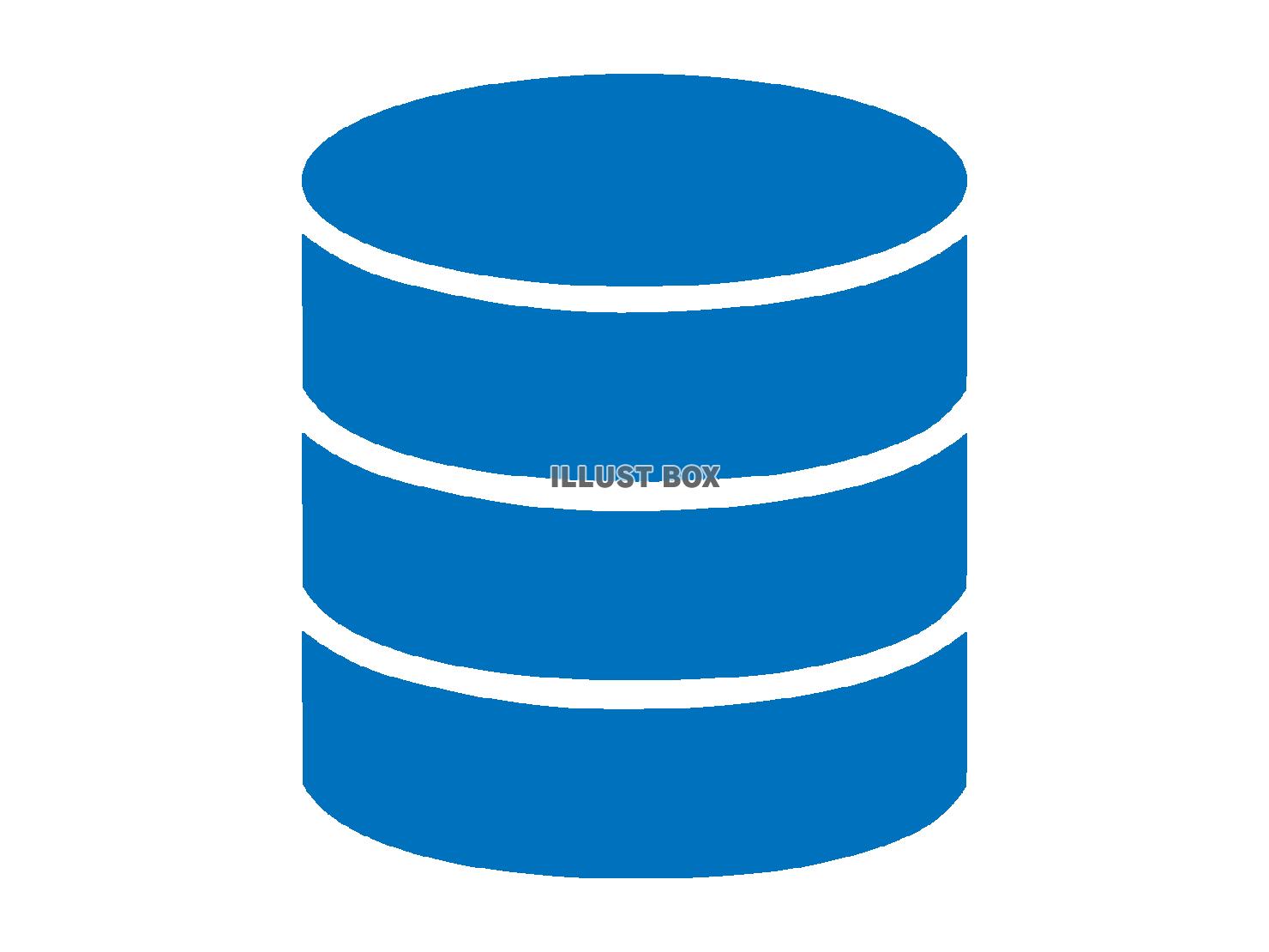 サーバーのアイコン（データベースマーク）