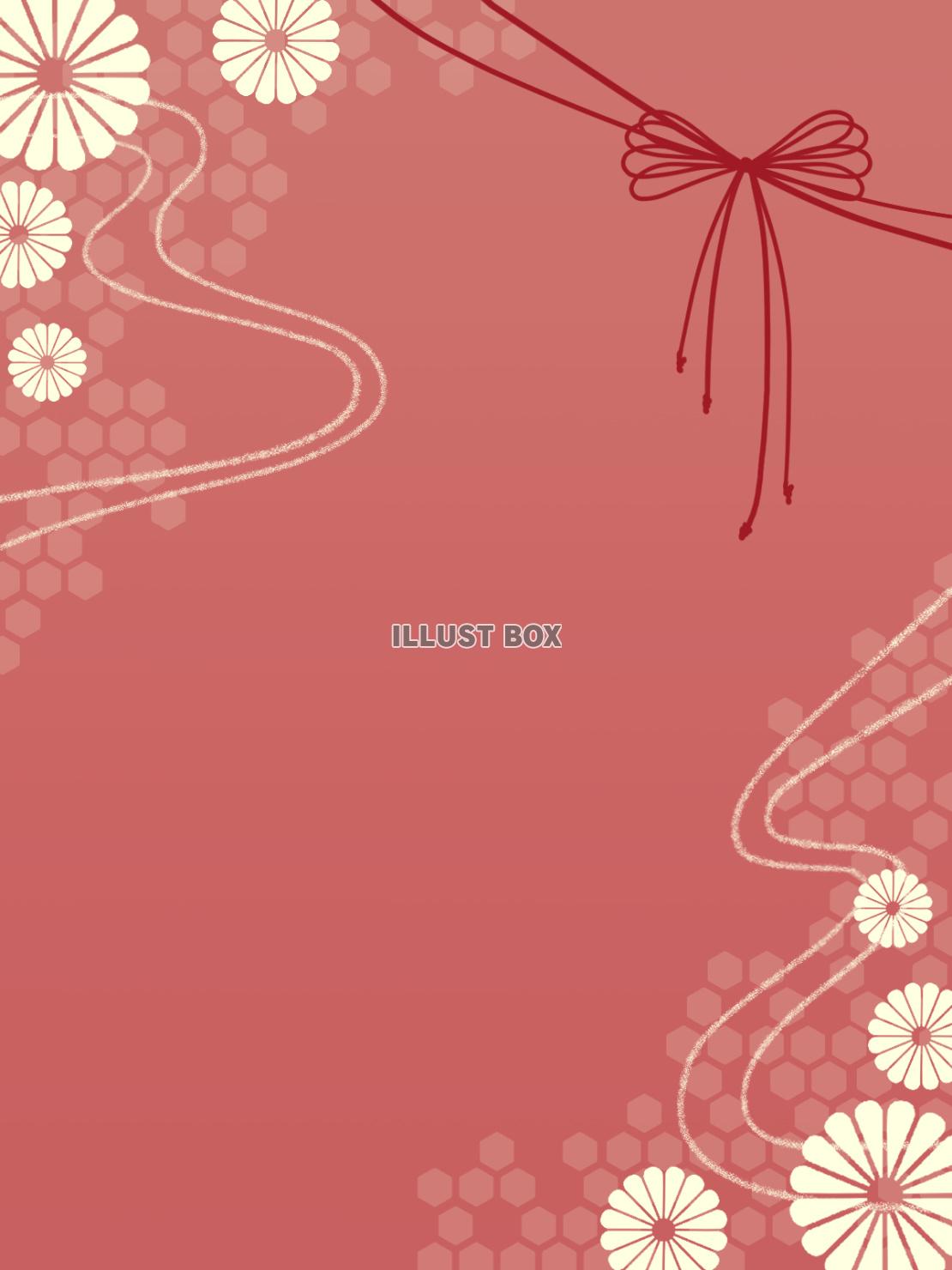 華やかな和風の背景素材