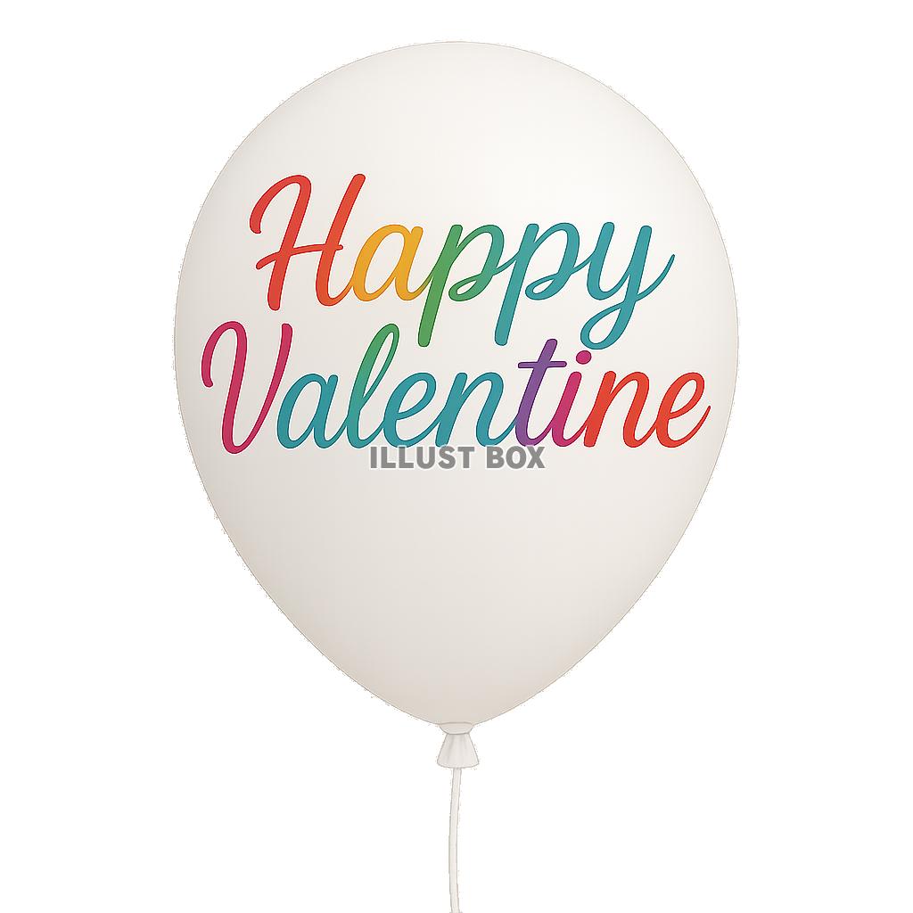 バレンタインバルーン