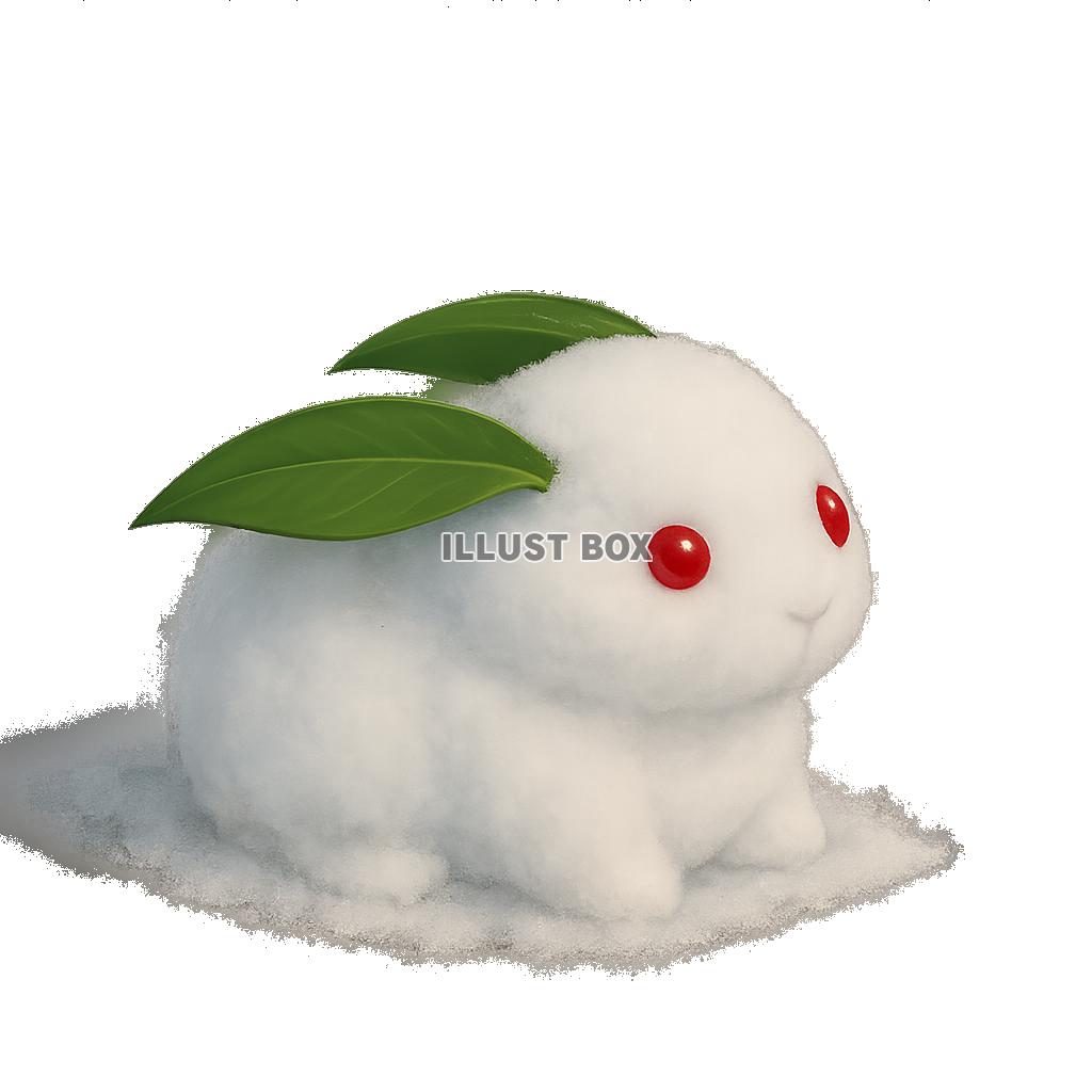 雪うさぎ