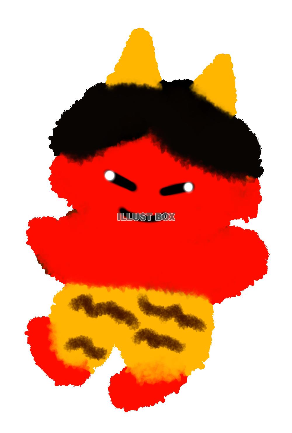 赤鬼イラスト