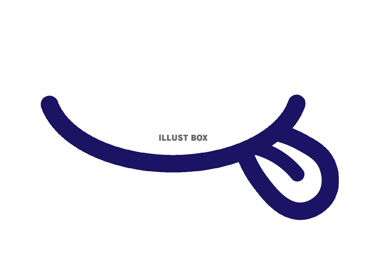 食いしん坊の舌アイコン（グルメのマーク）