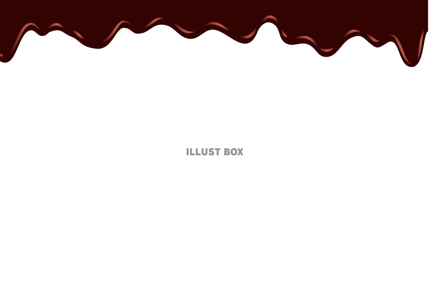 とろけるバレンタインチョコフレーム