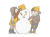 雪だるま作ろ（PNG）