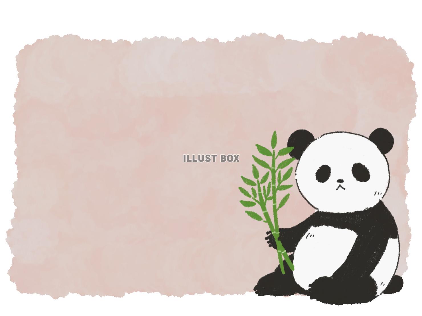 パンダフレーム（PNG）