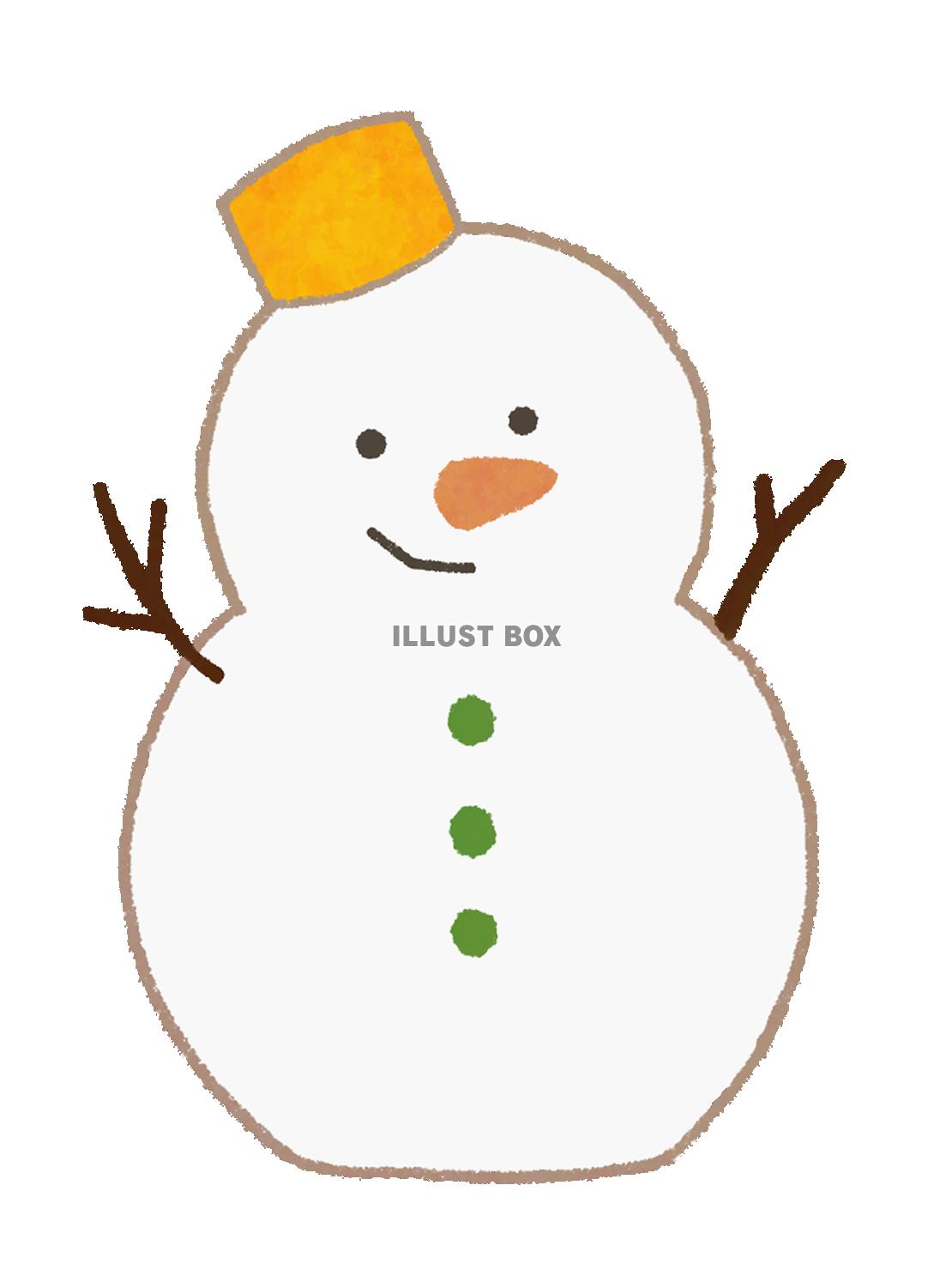 雪だるま（PNG）