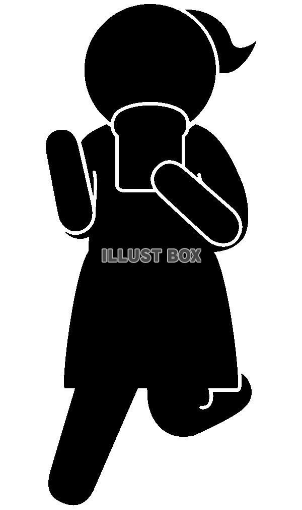 食パン少女-ピクトグラム