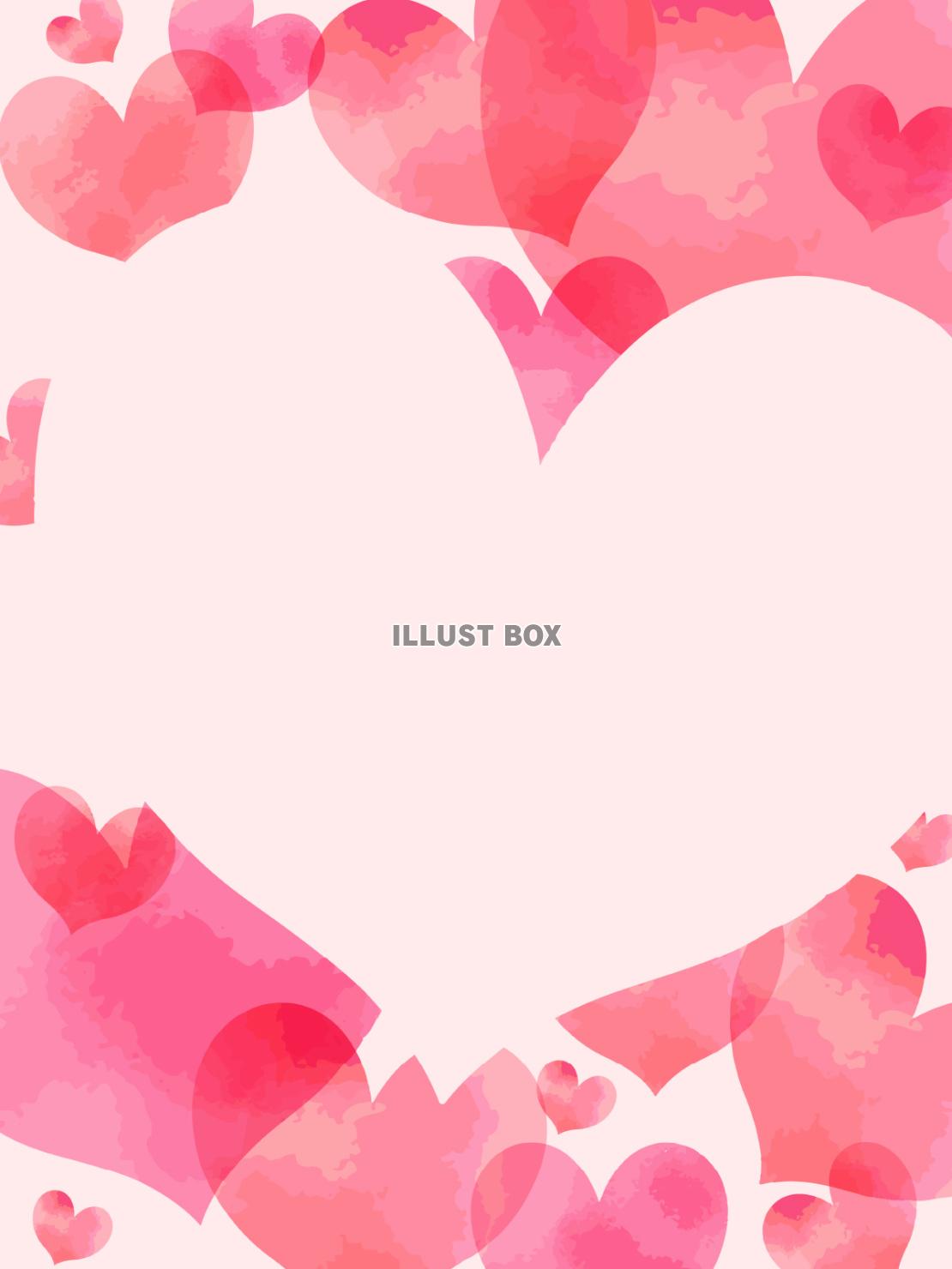 ハートのかわいいテンプレート