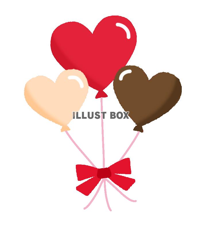 ハートバルーン　透過png